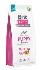 Сухий корм Brit Care Dog Grain-free Puppy для цуценят беззерновий з лососем 12 кг