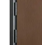 Вхідні двері Булат Термо House 1200мм Kale модель 703/191 венге темний / вулична білий атласний, фото 6