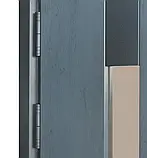 Вхідні двері Булат Термо House Kale модель 705/431 темний антрацит / вулична антрацит сірий, фото 6