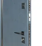 Вхідні двері Булат Термо House Kale модель 705/431 темний антрацит / вулична антрацит сірий, фото 7