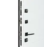 Вхідні двері Булат Термо House 1200мм Kale модель 703/191 венге темний / вулична білий атласний, фото 8