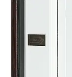 Вхідні двері Булат Термо House 1200мм Kale модель 703/191 венге темний / вулична білий атласний, фото 9