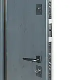 Вхідні двері Булат Термо House 1200мм Kale модель 705/431 темний антрацит / вулична білий атласний, фото 8