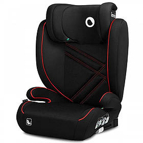 Автокрісло Lionelo Hugo I-Size Sporty Black (Isofix, група 2/3, 100-150 см, регулювання підголівника) Чорне