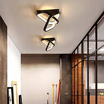 Світильник світлодіодний стельовий Plafon Modern Chandelier 26W чорний, фото 5