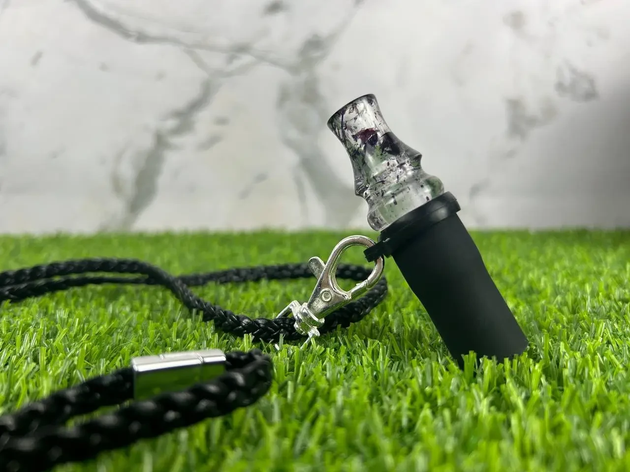 Персональний мундштук Vibe Hookah - Black flowers