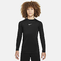 Термокофта дитяча тонка тренувальна з довгим рукавом Nike B NP DF LS TOP 24