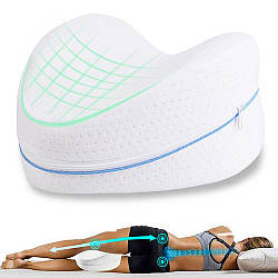Ортопедична подушка для ніг і колін (25x23х15,5 см) Leg Pillow / Подушка з ефектом пам'яті