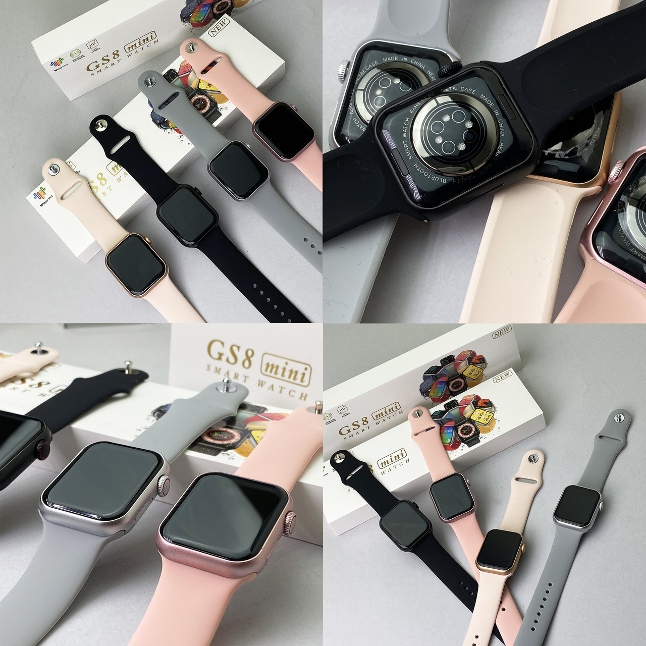 Розумний годинник Smart Watch GS8 Mini (Сірий), фото 1