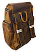 Шкіряний вінтажний рюкзак, фото 9