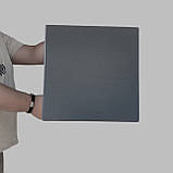 Стілець Мілан для балконів барів кав'ярень з дерева Вільха власне виробництво 63см сірий графіт, фото 4