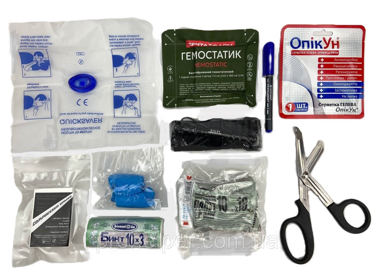 НабІр для зупинки кровотечі ProHelper Оптимальний, фото 1