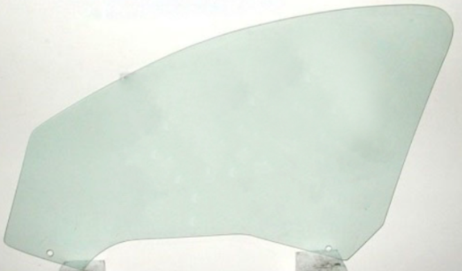 Скло дверей передніх правих Peugeot 206 98-09 5D HB/KOMBI Securit 2 отв., фото 1