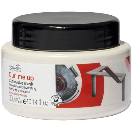 Маска зволожуюча для кучерявого волосся NOUVELLE Curl Me Up Evolve Mask 300 мл, фото 1