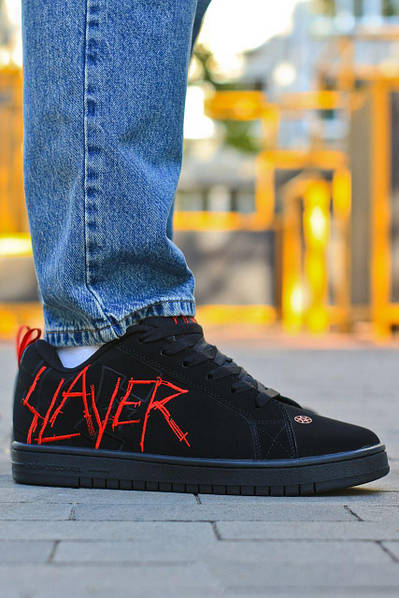DC Court Graffik x Slayer Black Red Krosonavtik 2359284650