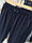 Чоловічі спортивні штани на манжетах Scour 3714 (батал) 3-10XL т-сині, фото 3