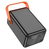 🖤Power Bank Hoco J110A 60000mAh 65W УМБ швидка зарядка PD, LED дисплей, ліхтар Чорний, фото 6