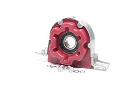 Опора вала кардан. ВОЛГА, ГАЗЕЛЬ з кронштейном (нов. обр., гумка СИЛІКОН, подш.RIDER) RIDER RD3302-