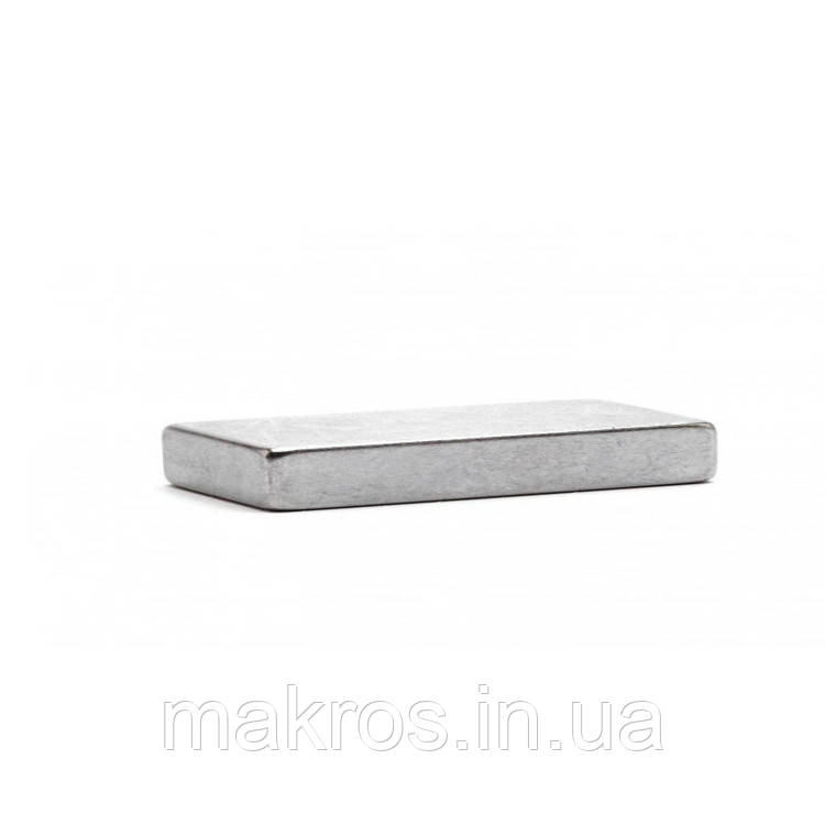 Магніт неодимовий 40х20x5 прямокутний, фото 1