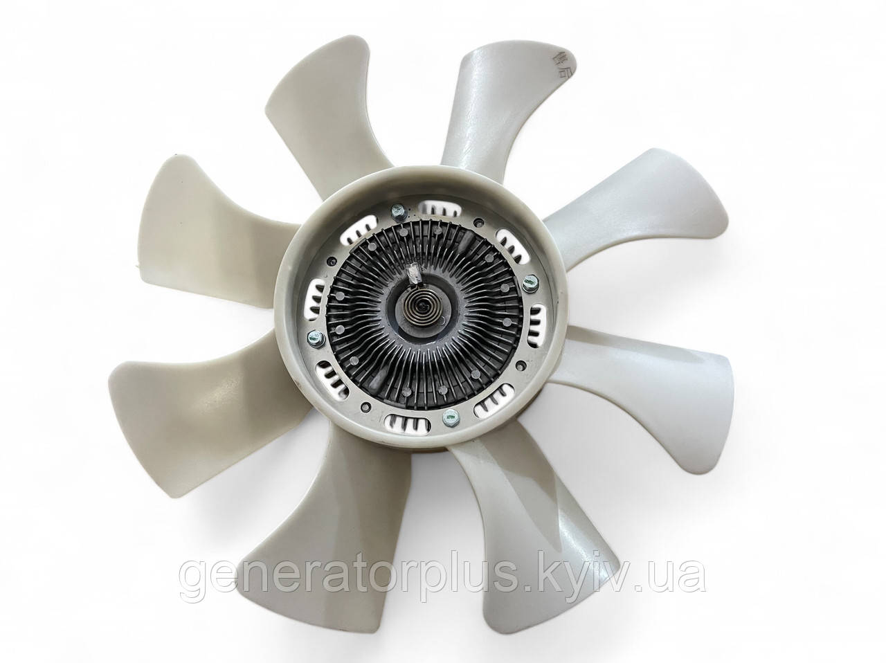 Крильчатка вентилятора з термомуфтою 6 лопатей двигун 4JB1, фото 1