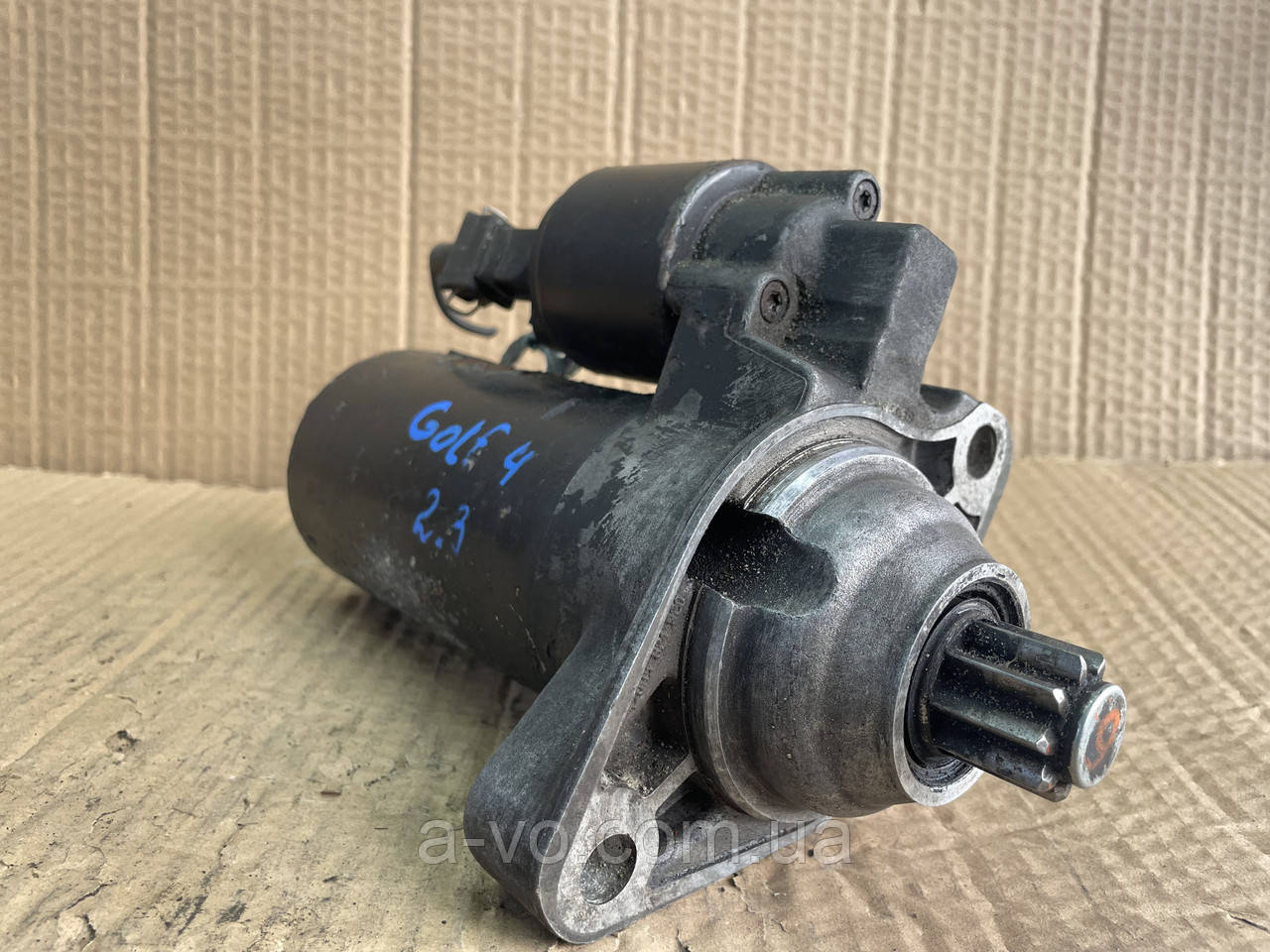 Стартер для Volkswagen Golf 4,3i, 0001125009, 02A911023S, 9 зубів, фото 1