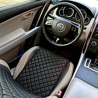 Накидки на сидіння водія з чорної екошкіри в VW