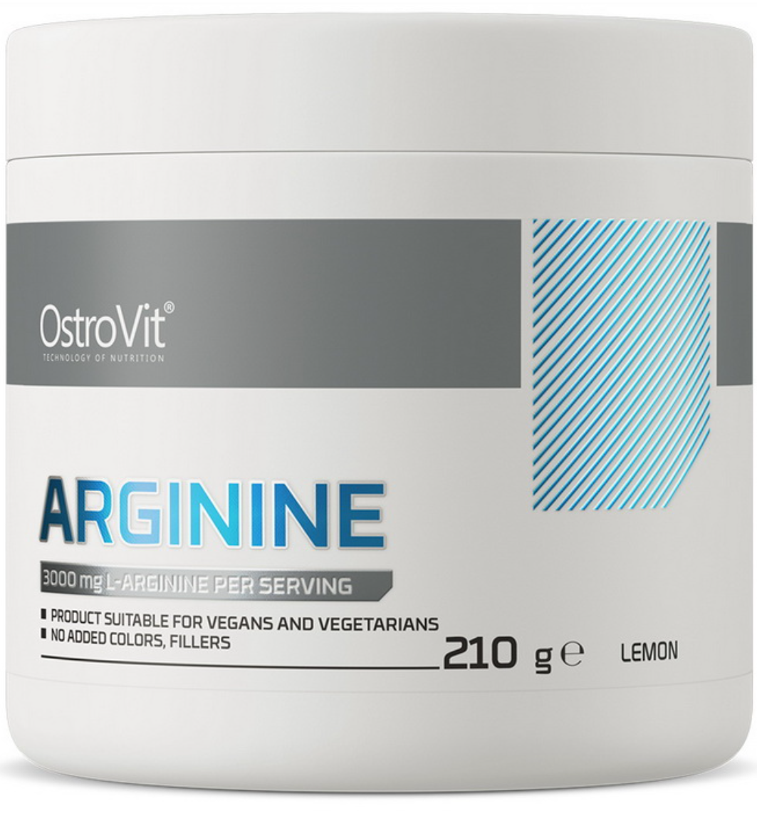 L-аргінін OstroVit 100% Arginene 210 g лимон