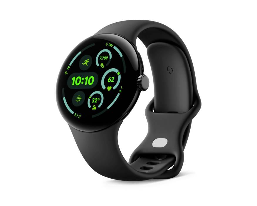 Смарт-годинник Google Pixel Watch 3 45 mm Wi-Fi Matte Black Aluminum Case/Obsidian