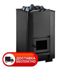 Котел для лазні PAL РК-12 S anthracite без виносу зі склом, фото 1