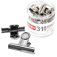 Затискач 24 шт./уп. на 31 мм. для нігтів, для створення арки (металевий)