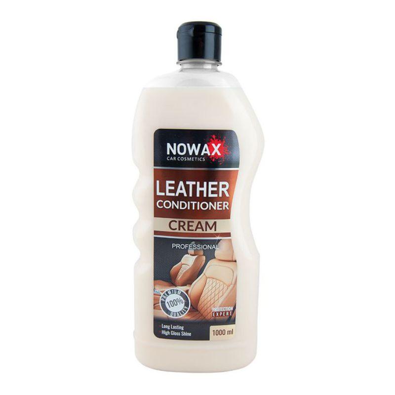 Очисник та кондиціонер шкіри салону автомобіля NOWAX LETHER CONDITIONER CREAM 1000мл (NX01175)