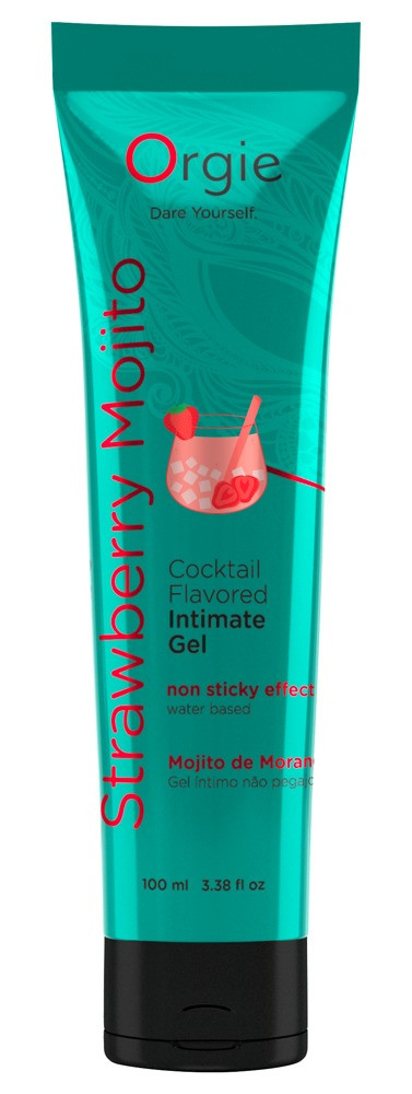 Оральний інтим гель Orgie Cocktail Strawberry Mojito 100 мл