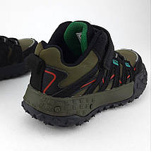 KB516 green Кросівки на липучці дитячі Клібе Хакі green Clibee, фото 5