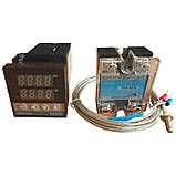 Терморегулятор REX-C100FK02-V*AN DA +SSR40DA+термопара 2 м, фото 3