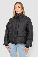 Куртка жіноча, колір чорний, 244R888 kzk Новинка