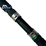 Спіннінг Guangwei Baltic 1.8м (100-300 г) зелений, фото 3