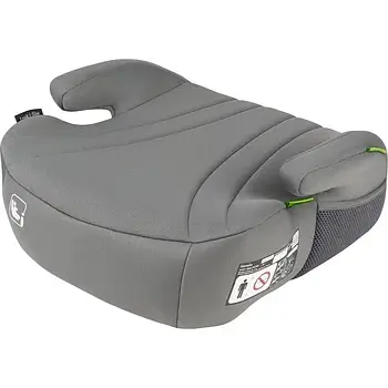 Автокрісло бустер Lionelo Luuk I-Size Grey (група 2/3, від 15 до 36 кг) Сірий