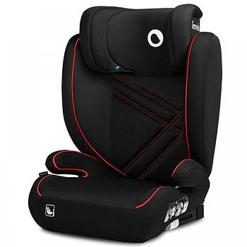 Автокрісло Lionelo Hugo I-Size Sporty Black (Isofix, група 2/3, 100-150 см, регулювання підголівника) Чорне