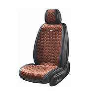 Накидки на сиденья авто премиум передние и задние премиум класса Beltex Chicago комплект черно-кофейный (BX85120)