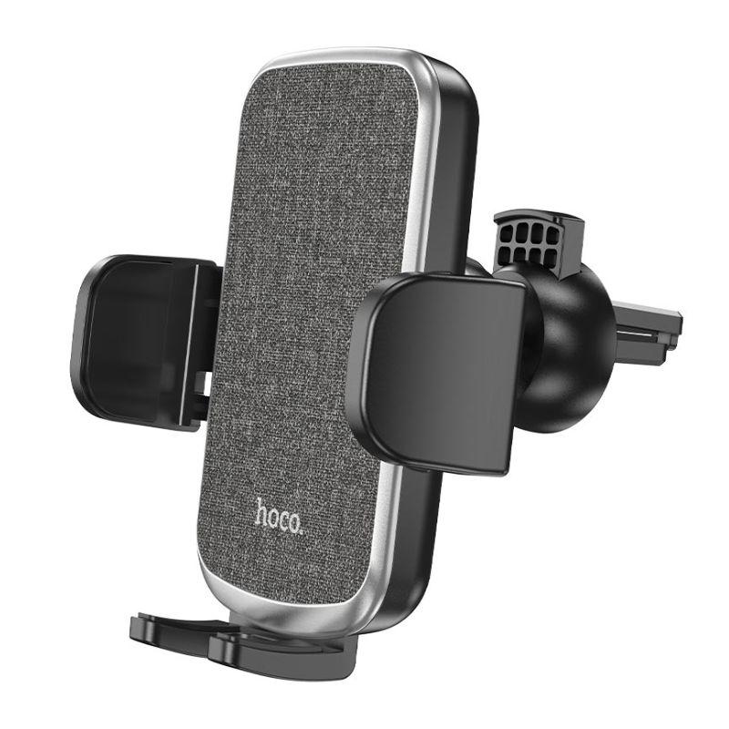 Автомобільний тримач Hoco Polaris CA94 на вентиляційну решітку типу Push, фото 1