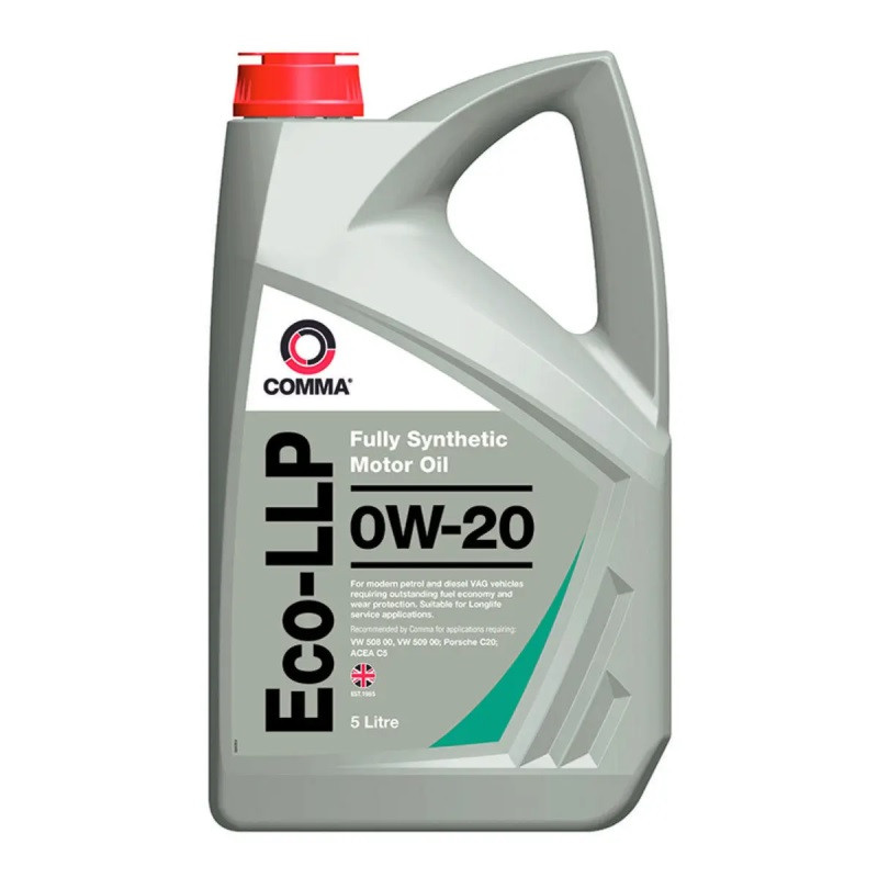 Моторное масло Comma ECO-LLP 0W-20 5л ACEA C5 (ECOLLP5L)