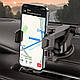 Автомобільний тримач для телефона Hoco на присоску на панель на скло 5,5-9,3 см (DCA17), фото 6