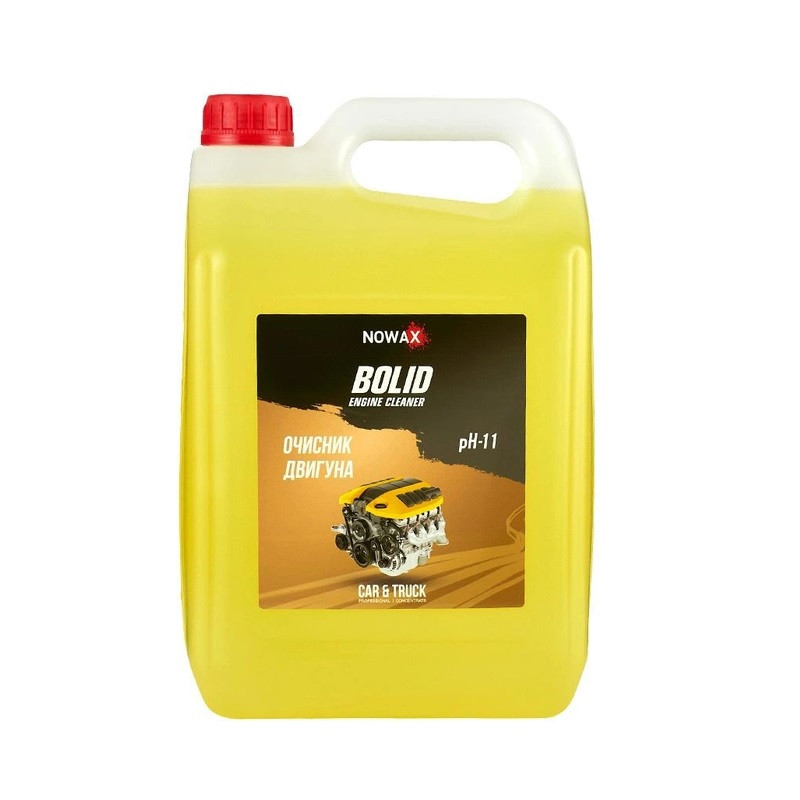 Очисник поверхні двигуна NOWAX BOLID Engine Cleaner для зовнішньої поверхні 5л (NX05145)