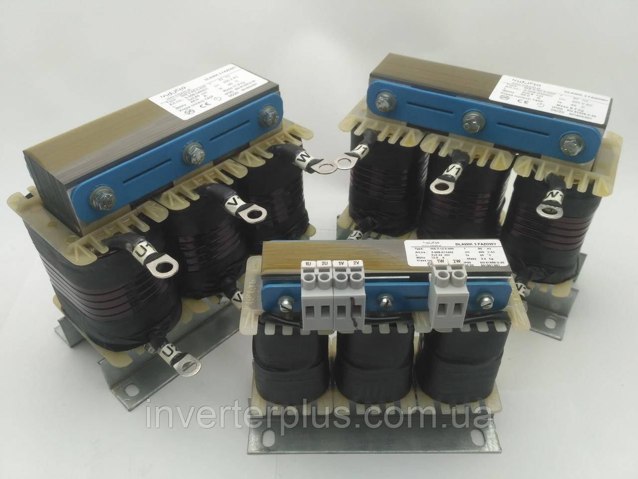 INS 3-220-400; 220А, трифазний мережевий дросель 4%