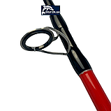 Спіннінг Guangwei Baltic 3м (100-300 г) червоний, фото 5