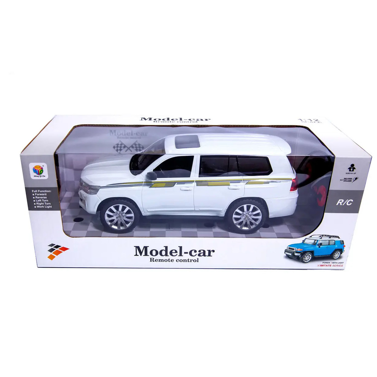Машинка на радіокеруванні Toyota Land Cruiser (світло, масштаб 1:12) G281924-868-M309A, фото 1