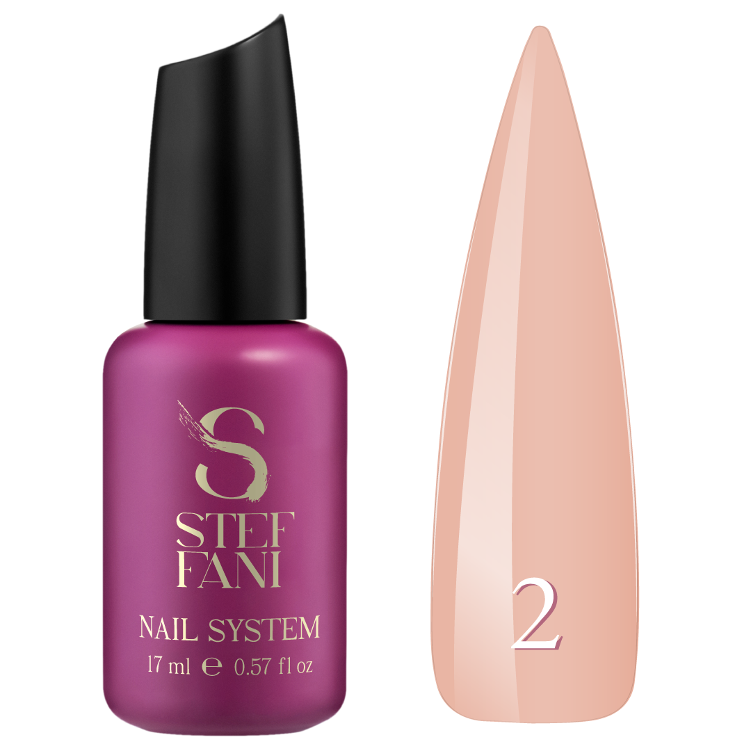 Steffani база камуфляжна для гель-лаку, Nail System Cover Base №2 17 мл