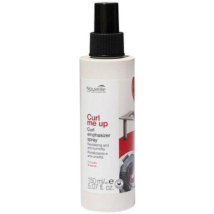 Спрей для відновлення пористого кучерявого волосся Nouvelle Curl Emphasizer Spray 150 мл, фото 1