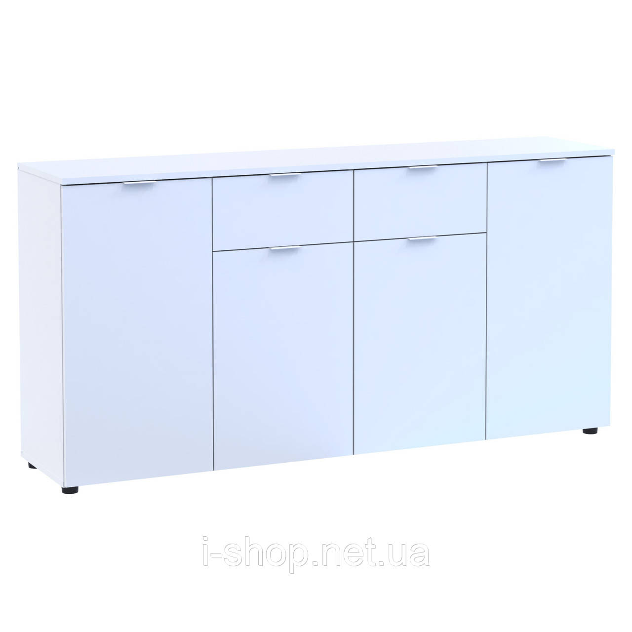 Комод у вітальню Doros Рон 7 160х38х81 см Білий (DRS-011304)