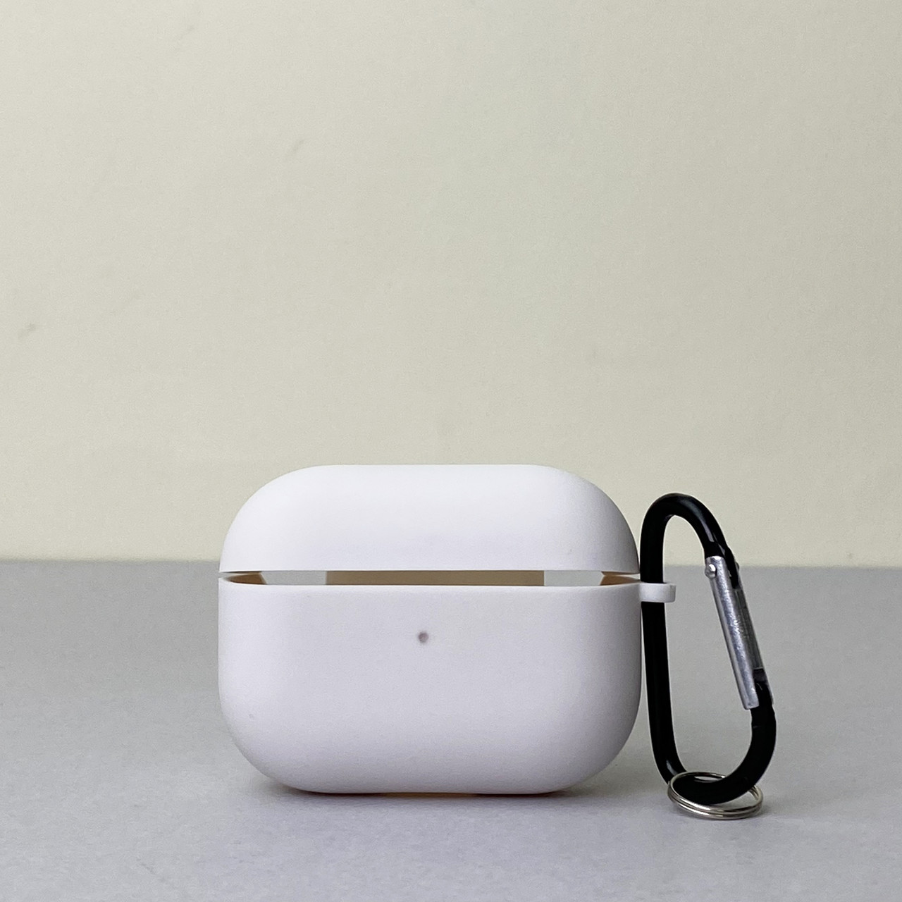 Чохол з карабіном для Airpods PRO (Білий)